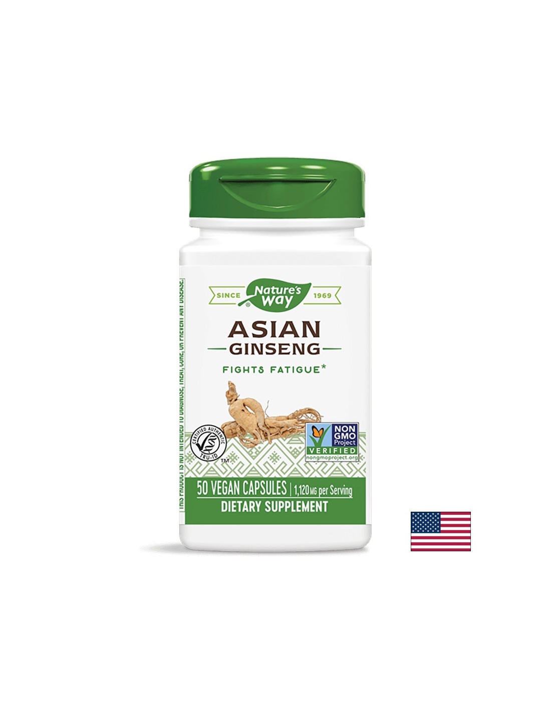 Azijski ginseng - 50 kapsula