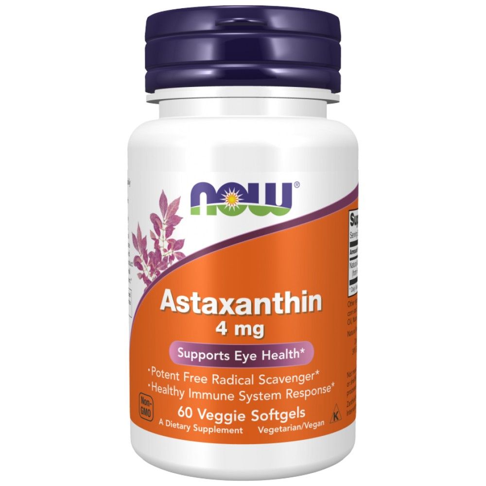 Astaksantin 4 mg - 60 gel kapsula