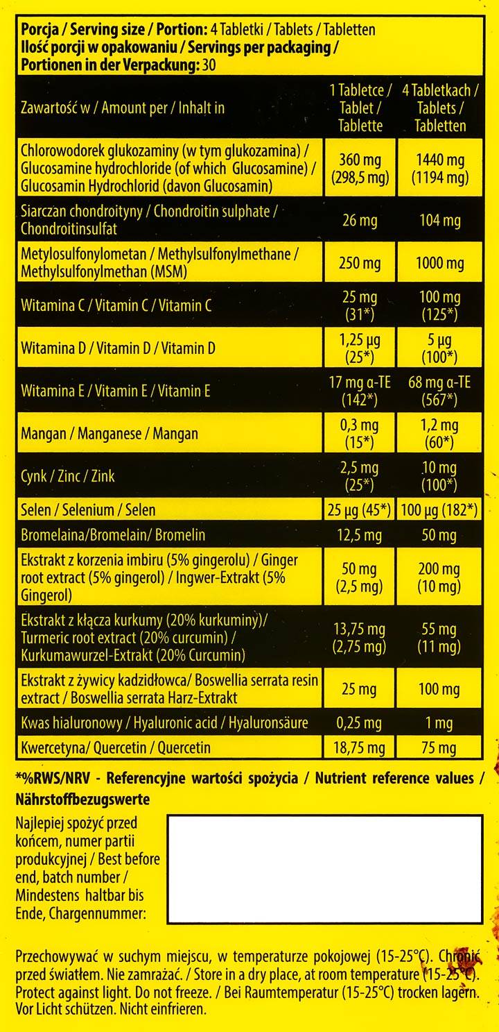 Kompleks za osovinu i zglob - 120 tableta