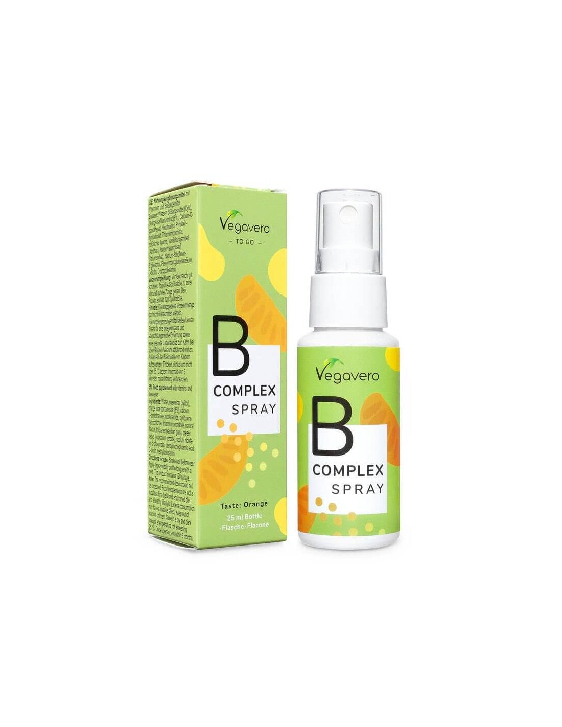 B kompleks/ Vitamin B kompleks/ Oralni sprej, 25 ml, 100% veganski <tc>Vegavero</tc>