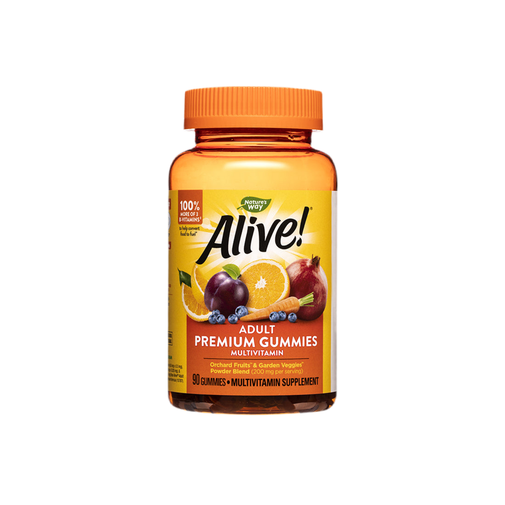 <tc>Alive</tc>! Adult Premium Gummies Multivitamin / <tc>Alive</tc>! Nature's Way vrhunski multivitamin za odrasle, 90 mekih kapsula