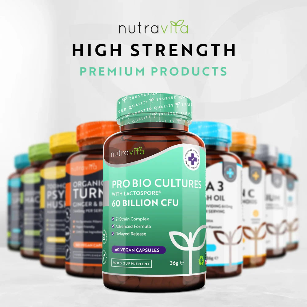 Probiotic /synbiotic/ 30 billion, 21 strains /60 capsules, 60 days/ - Nutra Best Europe