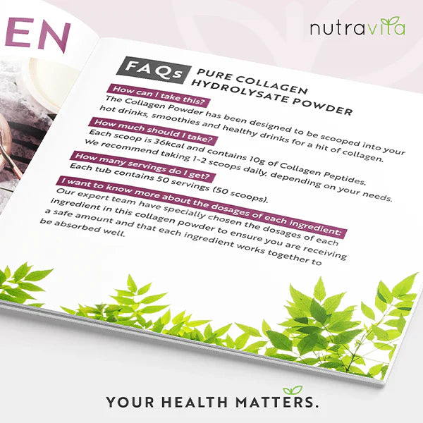 100% čisti goveđi kolagen u prahu 20000 mg peptan® 500 g, (25/50 doze)