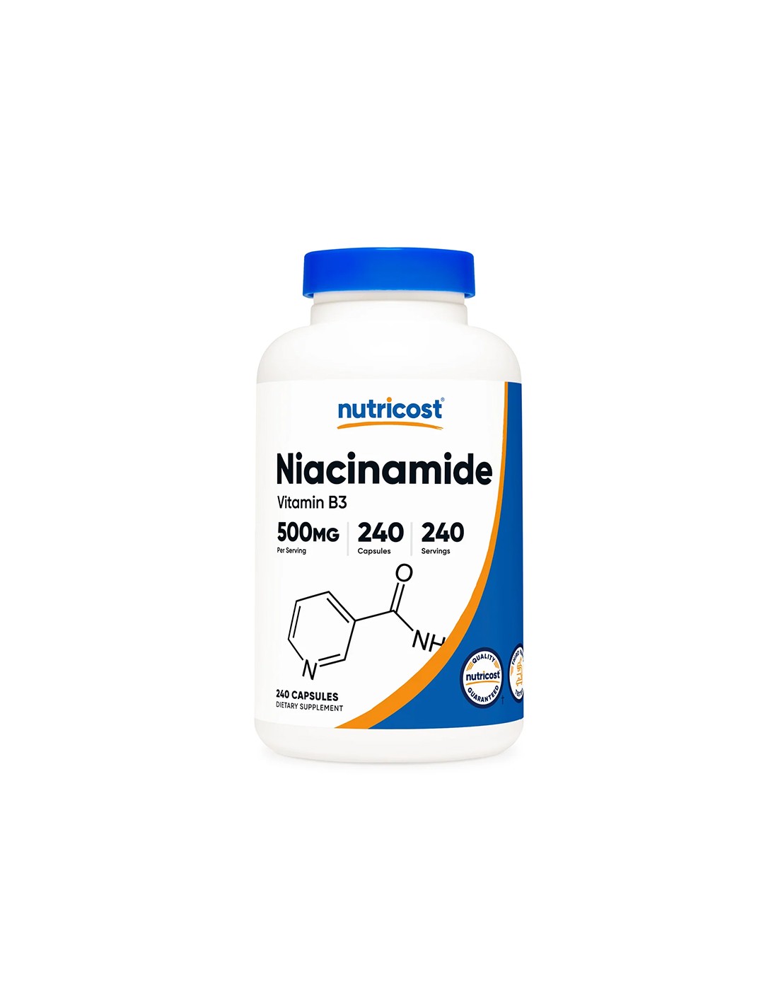 Kardiovaskularni i živčani sustav - niacinamid (vitamin B3), 240 kapsula