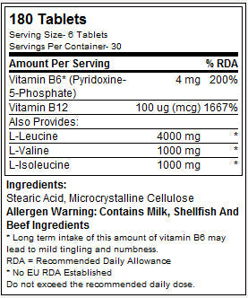 BCAA 6000 - 180 tableta