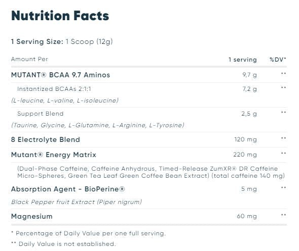 BCAA 9.7 ENERGY - 0,780 kg