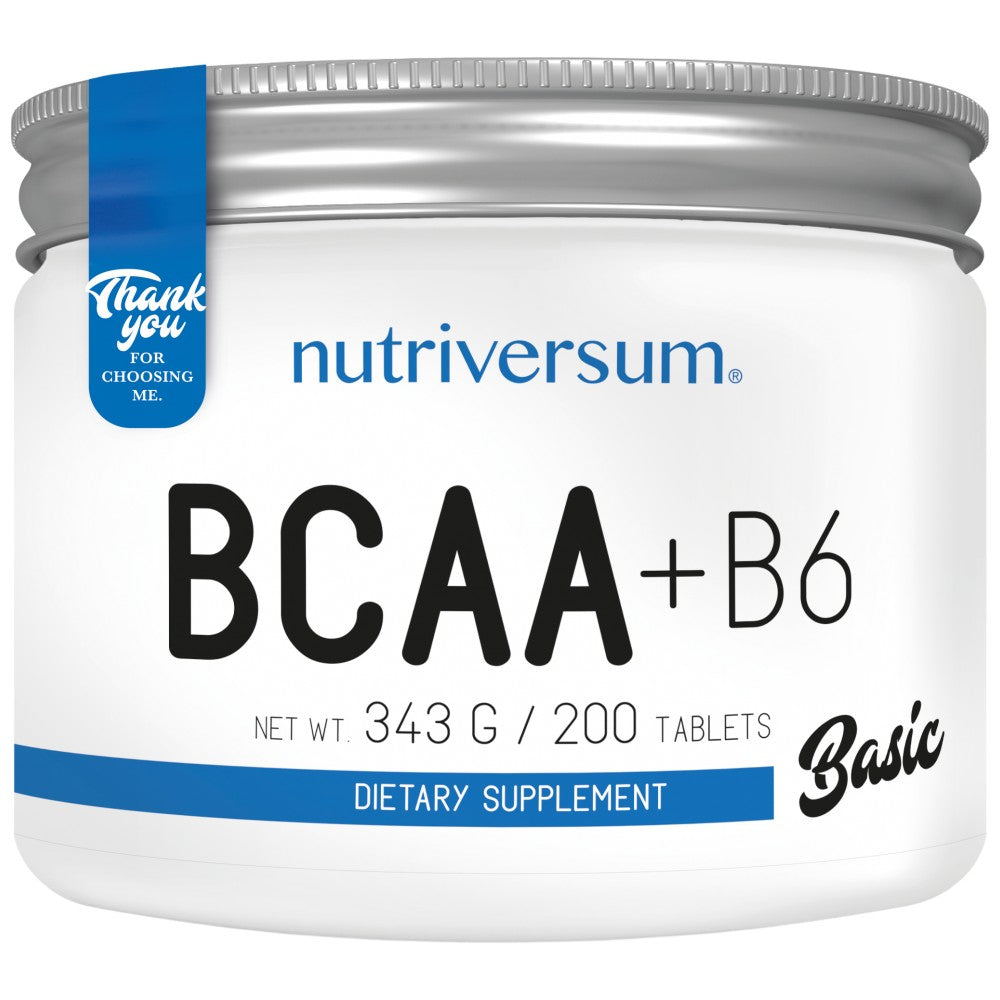 BCAA + B6 tablete - 200 tableta