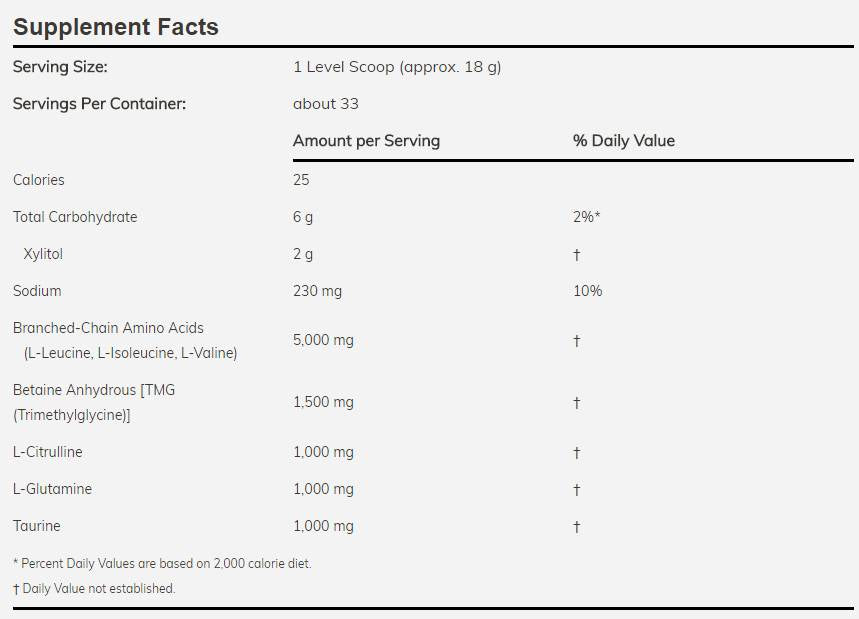 BCAA Big 6 u prahu - 600 grama