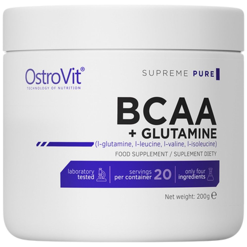 BCAA + GLUTAMIN u prahu - 200 grama