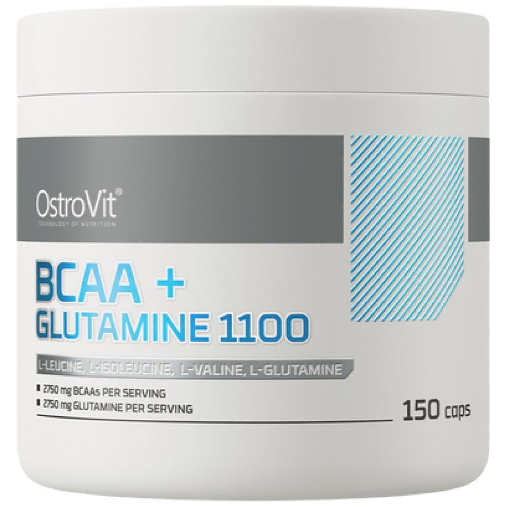 BCAA + Glutamin 5500 mg - 150 kapsula