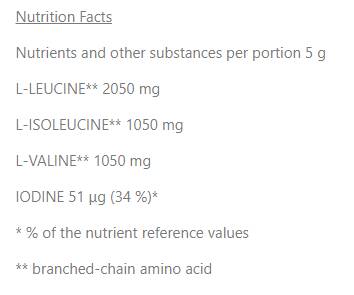 BCAA Nano | sa mješavinom elektrolita - 420 grama