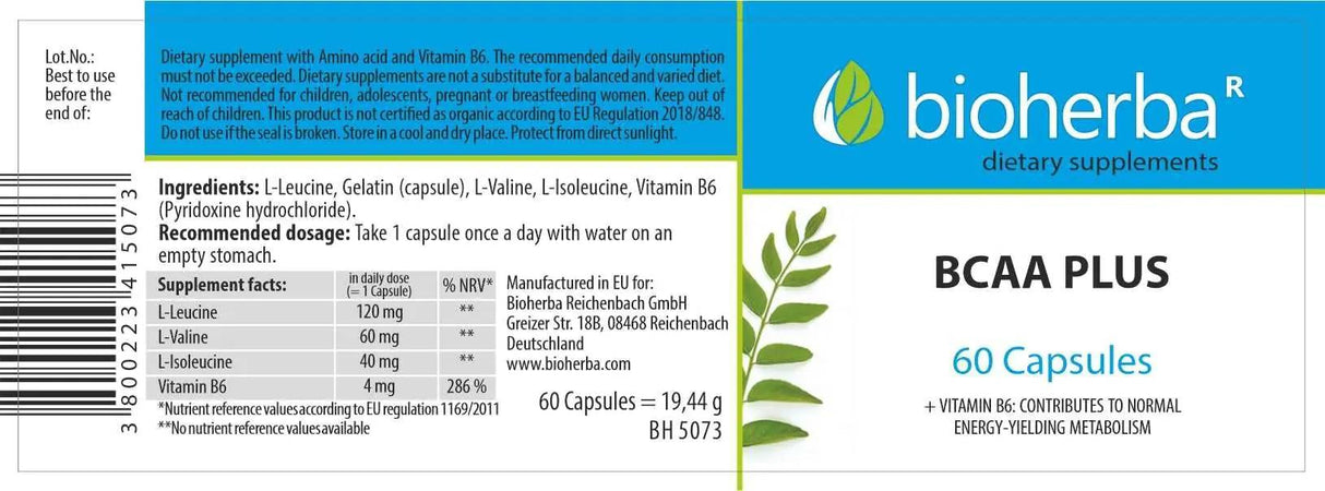BCAA Plus - 60 kapsula