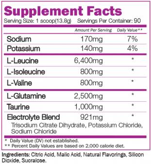 BCAA Recovery 8:1:1 - 1250 grama