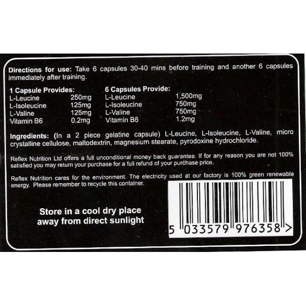 BCAA - 500 kapsula