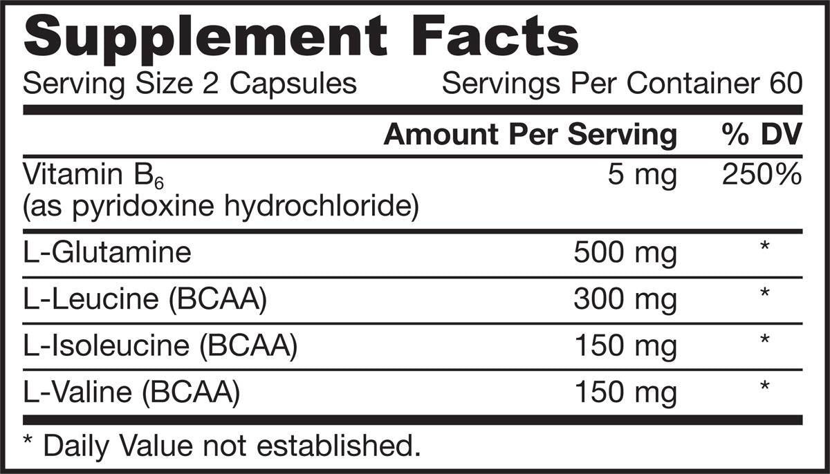 BCAA/Glutamin 120 kapsula