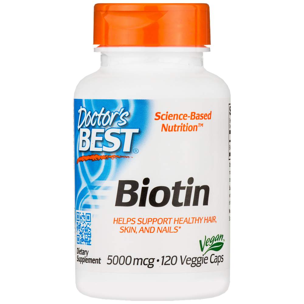 BEST Biotin 5000 mcg - 120 kapsula