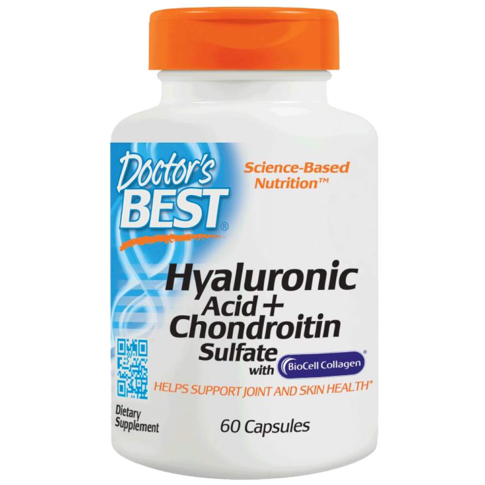 NAJBOLJA hijaluronska kiselina + hondroitin sulfat/s kolagenom BioCell - 60 kapsula