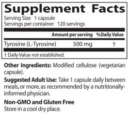 NAJBOLJI L-tirozin 500 mg - 120 kapsula