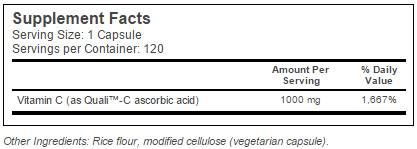 NAJBOLJI Vitamin C + Quali™ C 1000 mg - 120 kapsula