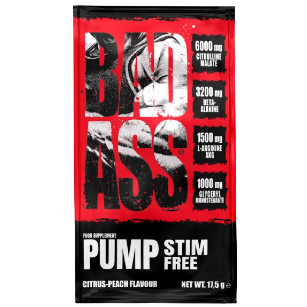 <tc>BAD ASS</tc> PUMP Stim-Free formula - 17,5 grama