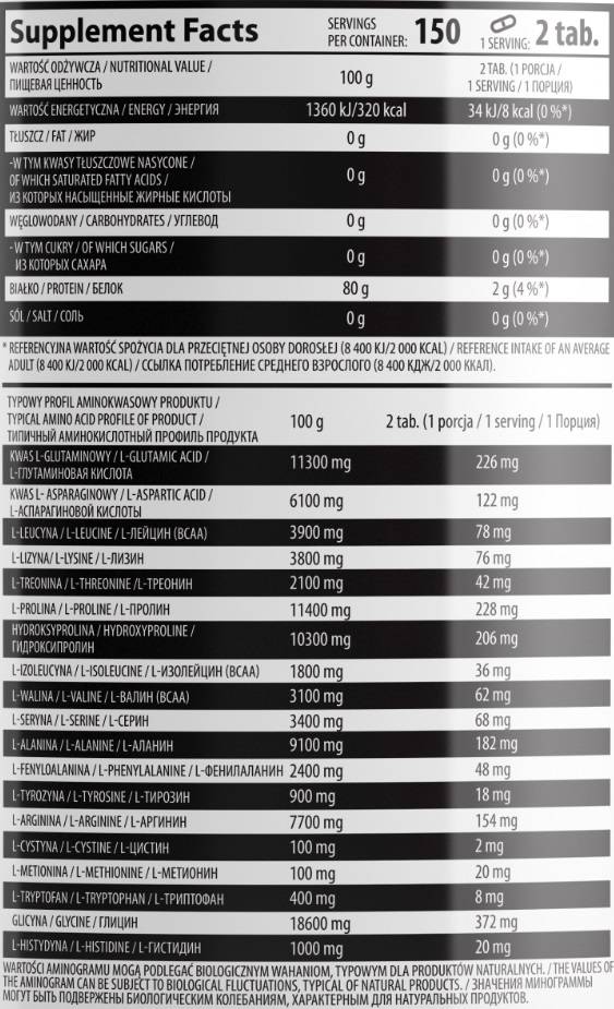 Beef Amino 2000 300 tableta