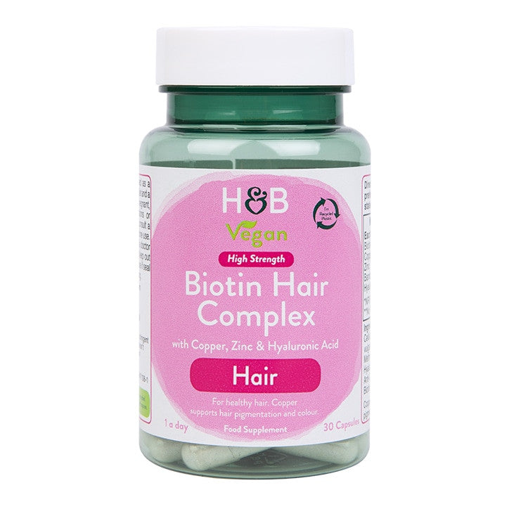 Biotinski kompleks za kosu (Biotin Hair Complex) 30 kapsula HOLLAND & BARRETT