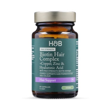 Biotinski kompleks za kosu (Biotin Hair Complex) 30 kapsula HOLLAND & BARRETT