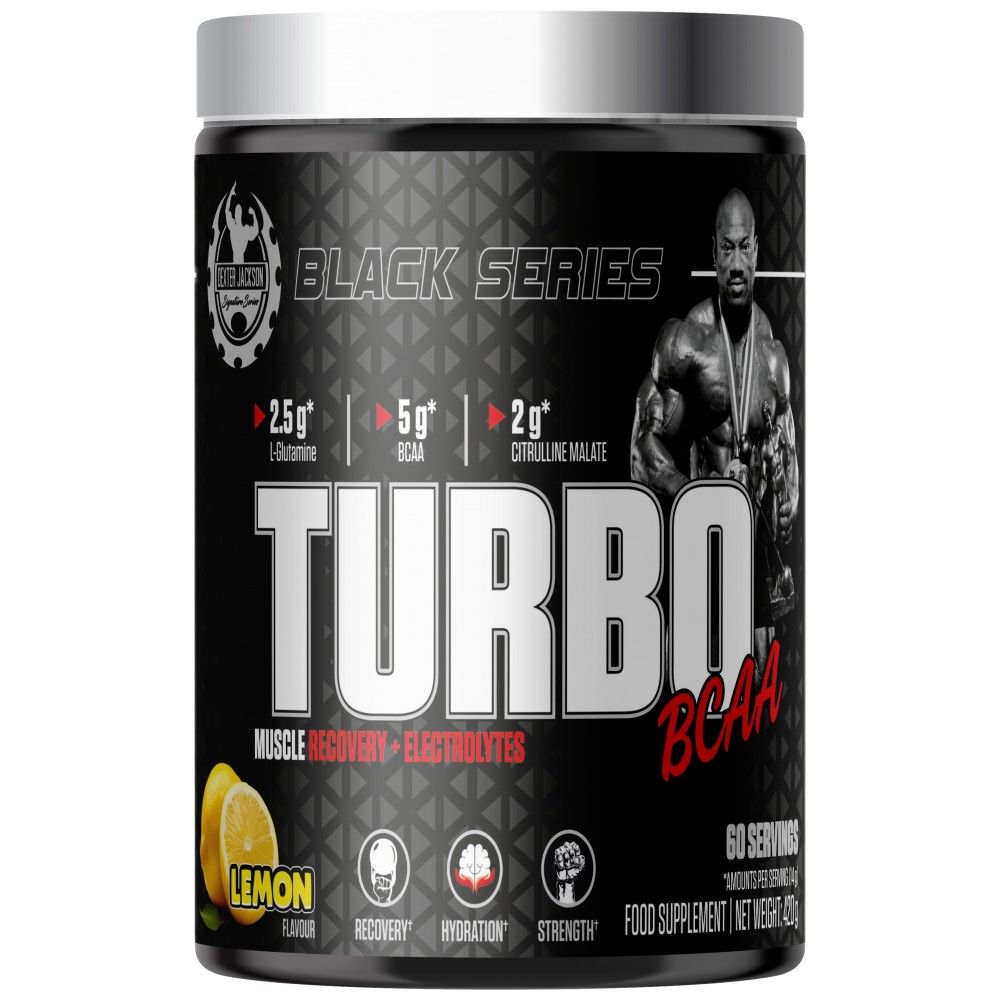 Crna serija | Turbo BCAA oporavak mišića & Elektroliti - 420 grama