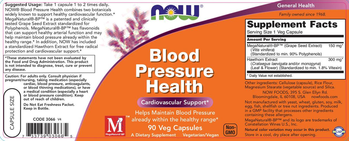 Blood Pressure Health - 90 kapsula