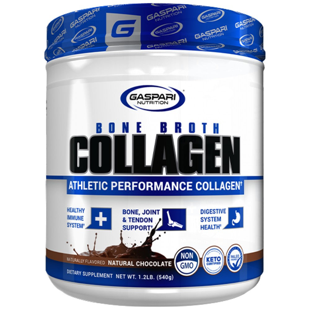 Bone Broth Collagen | Athletic Performance Collagen Types I, II, III 540 grams - Nutra Best Europe