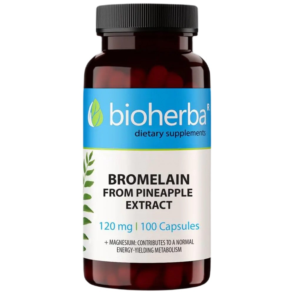 Bromelain 200 mg - 100 kapsula