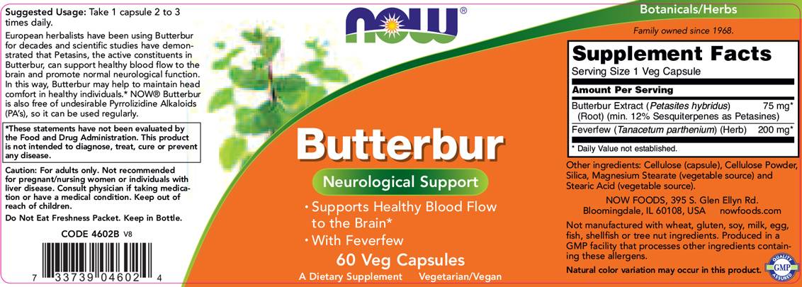 Butterbur - 60 kapsula
