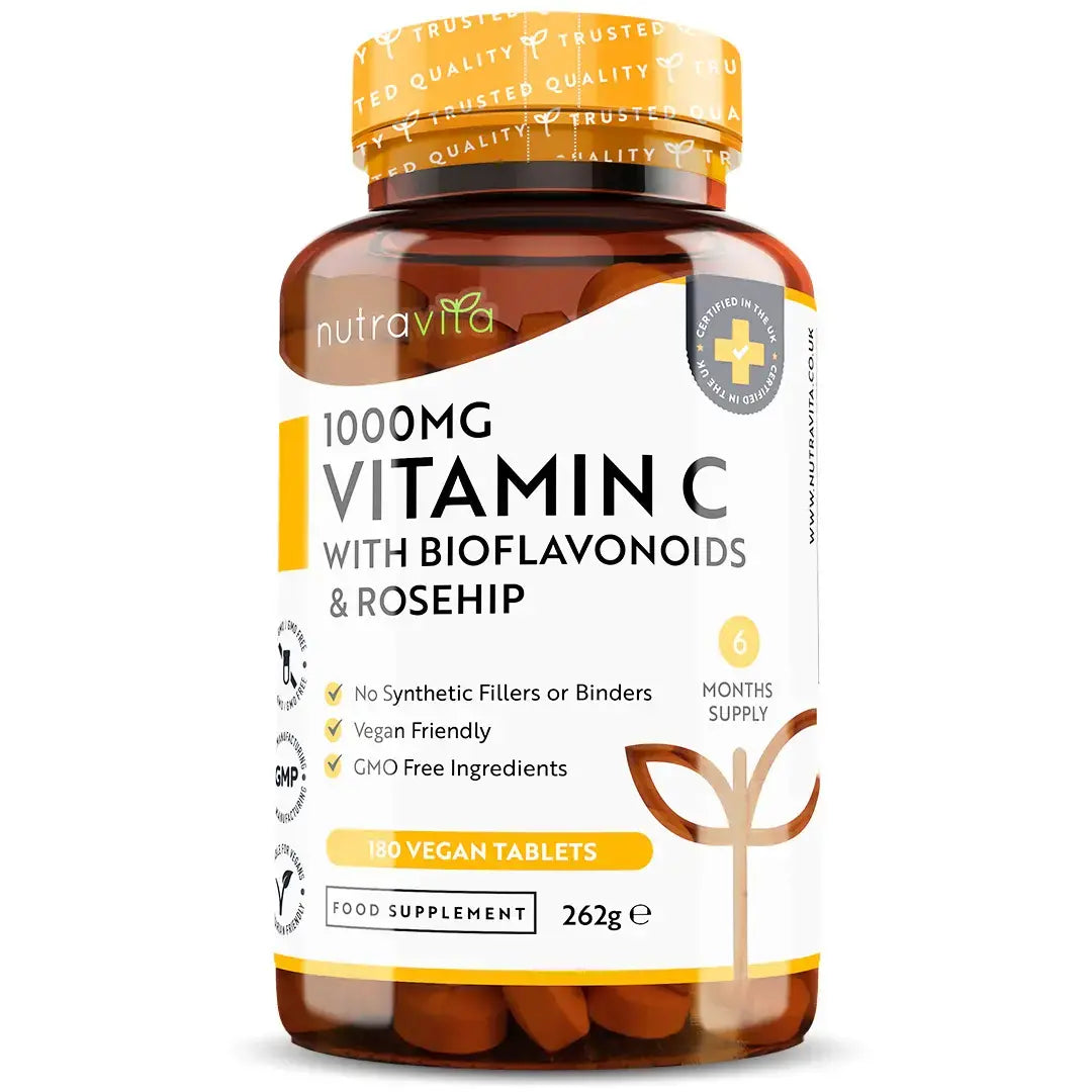 Vitamin C 1000 mg s bioflavonoidima i šipkom 180 <tc>Nutravita</tc> tablete