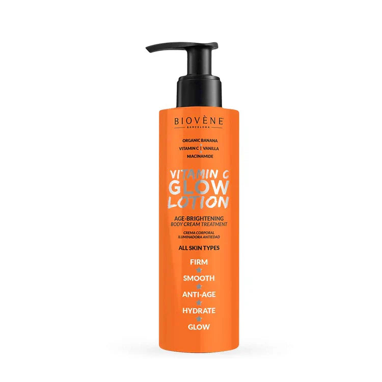 Vitamin C Glow losion za tijelo s organskom bananom za blistavu kožu 200 ml