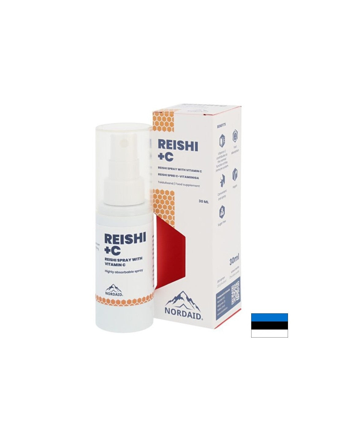 Imunitet - Reishi + Vitamin C, sprej za usta x 30 ml/200 raspršivanja <tc>Nordaid</tc>