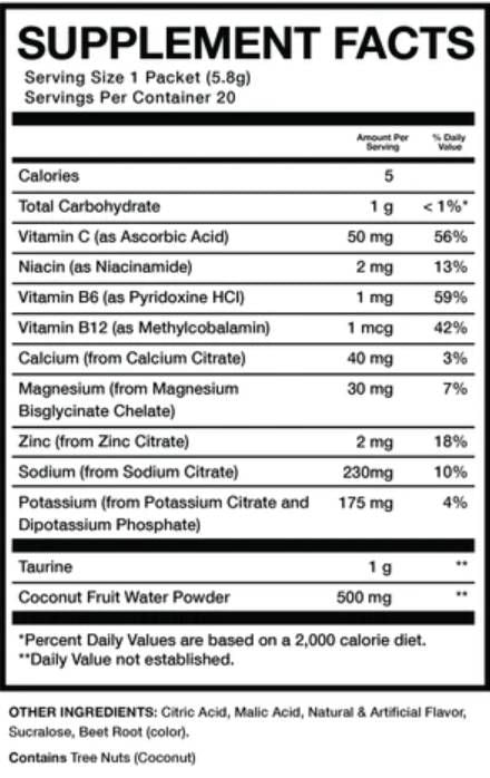 CBUM Hydrate - 20 x 5,8 grama