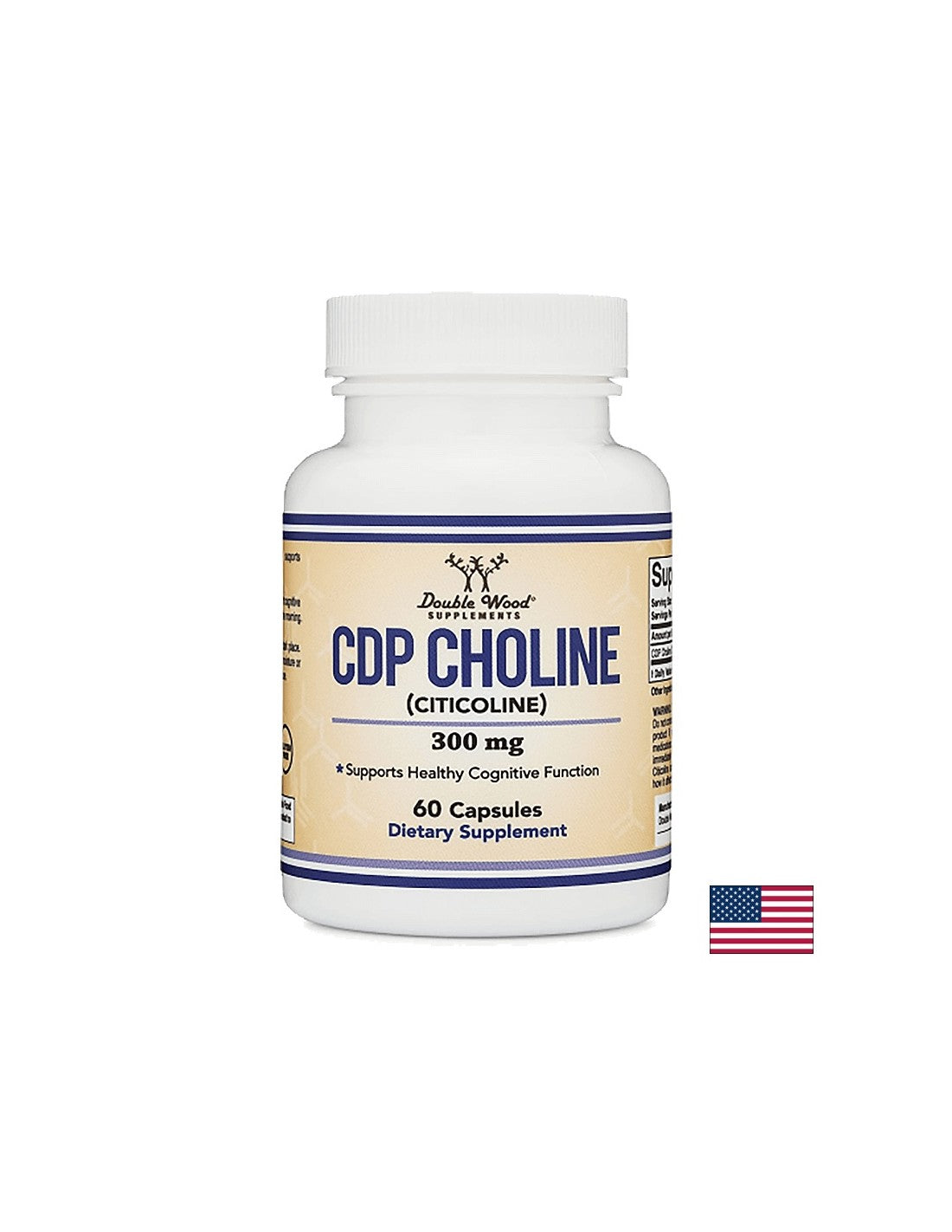 CDP kolin (citikolin), 300 mg, 60 kapsula <tc>Double Wood</tc>