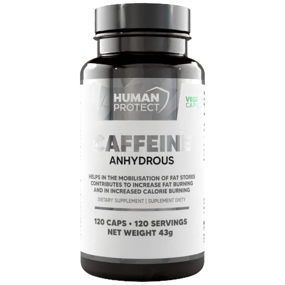 Bezvodni kofein 200 mg - 120 kapsula