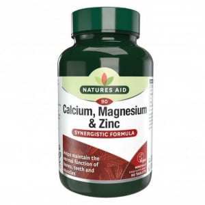 Kalcij, magnezij i cink (Calcium, Magnesium + Zinc) 90 tableta NaturesAid