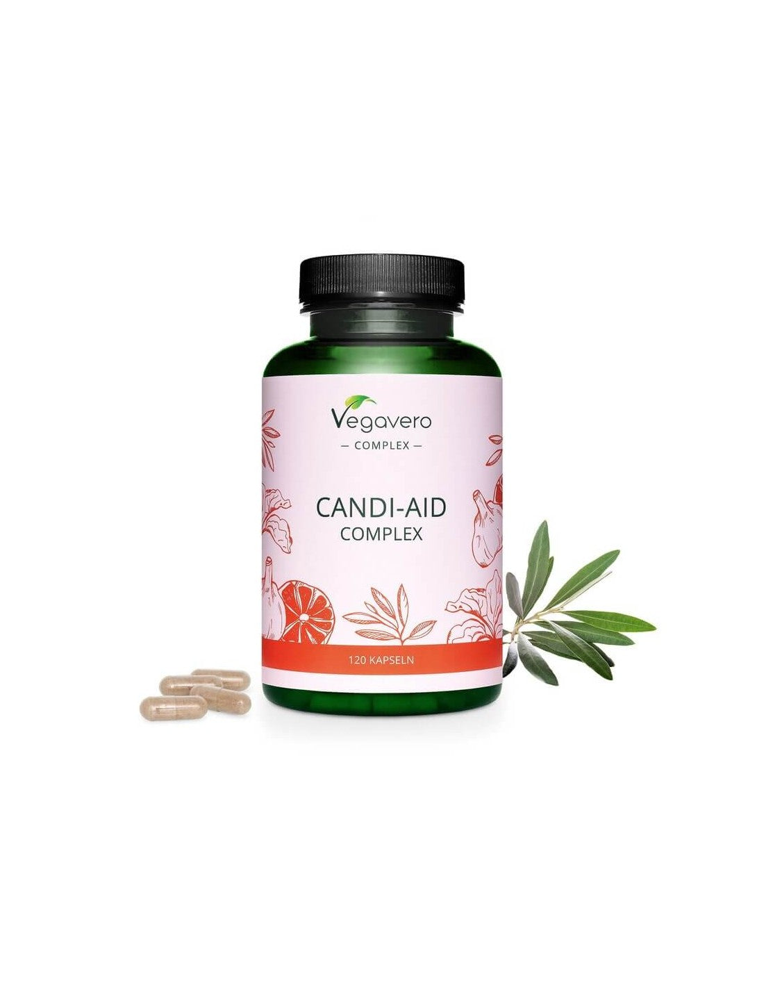 Candi-Aid kompleks, 120 kapsula, 100% veganski <tc>Vegavero</tc>
