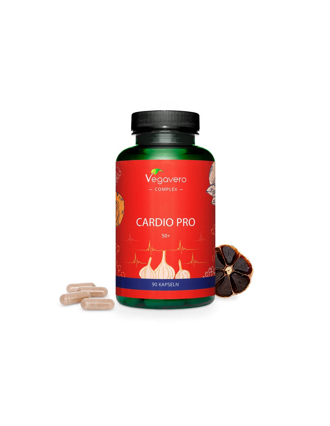 Cardio Pro 50+ - Formula za zdravo srce, 90 <tc>Vegavero</tc> Kapsule