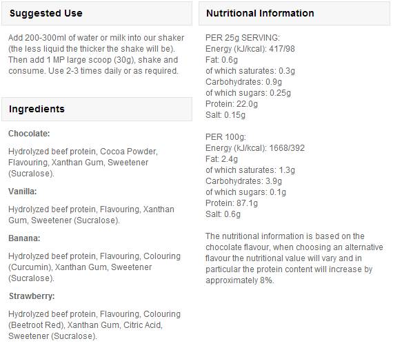 CarniPro hidrolizirani goveđi protein - 2500 grama