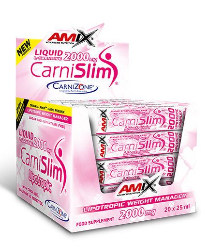 CarniSlim ® Lipotropic 25 ml./20 ampera - 0,500 kg