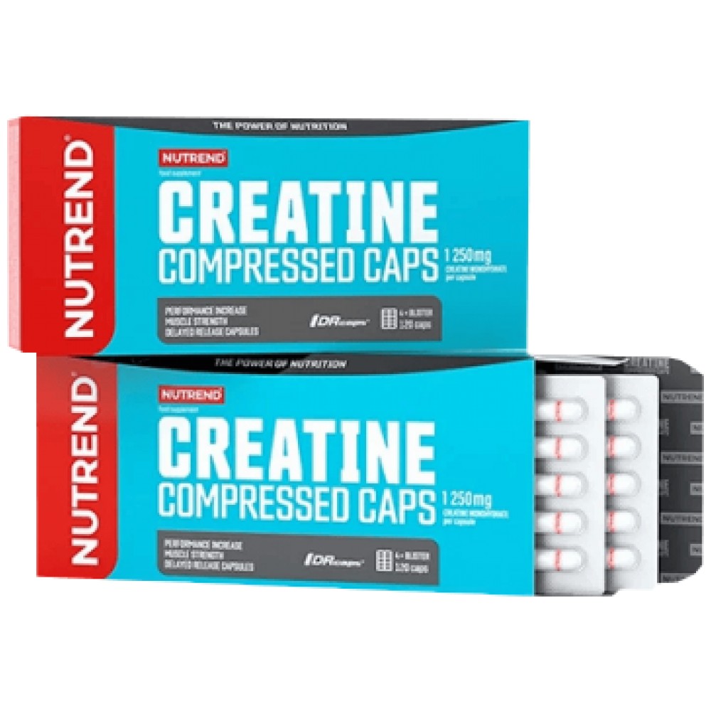 Carnitine Compressed Caps - 120 kapsula