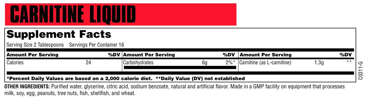 Karnitin tekućina 475 ml