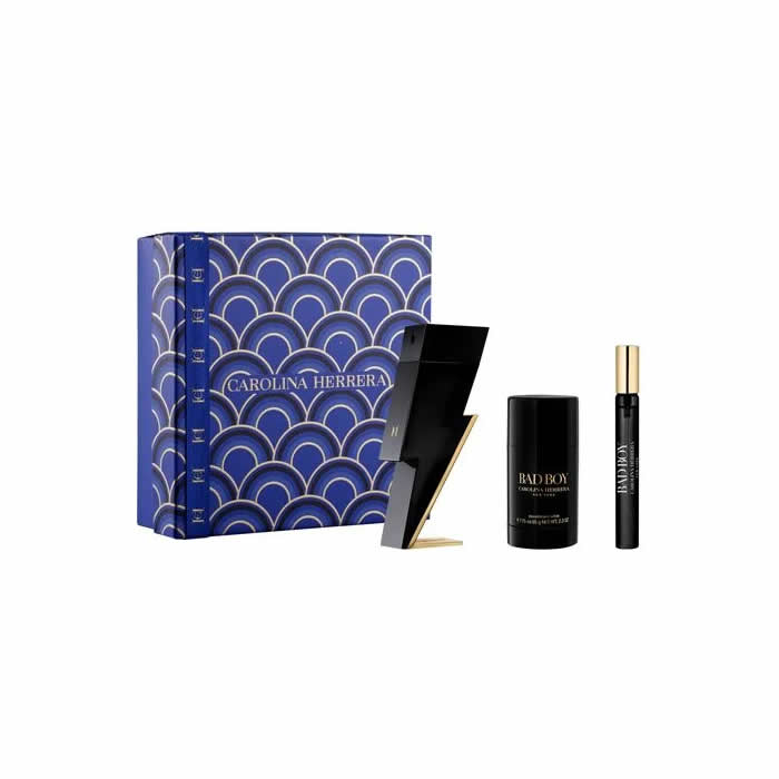 <tc>CAROLINA HERRERA</tc> Bad Boy toaletna voda u spreju 100 ml set od 3 komada