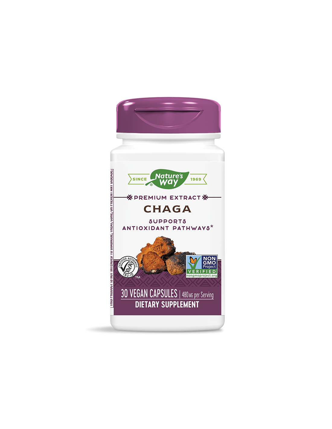 Čaga/Chaga 480 mg x 30 kapsula Nature's Way