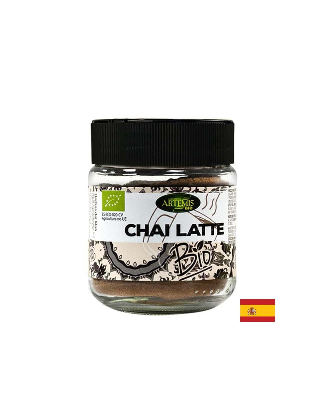 Za aromatiziranje pića - biljna mješavina Chai Latte - S cimetom, đumbirom i drugim organskim začinima, 60 g, prah