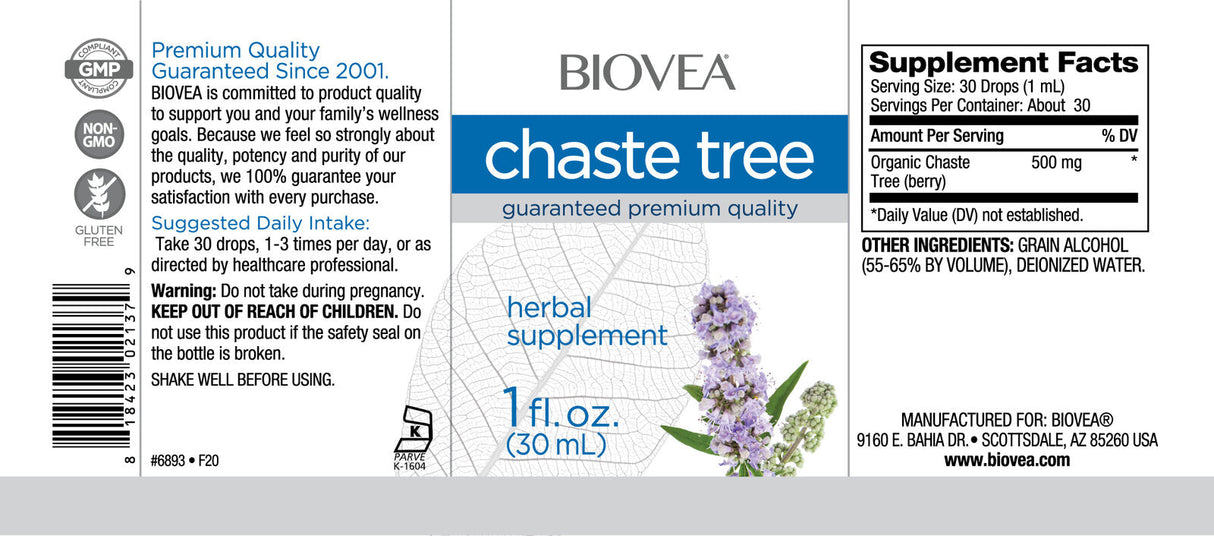 Tekuće kapi Chaste Tree/30 ml