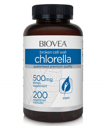 Chlorella 500 mg/200 kaps